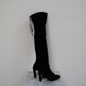 Stuart Weitzman Highland Boot in Black Women's Size: 9